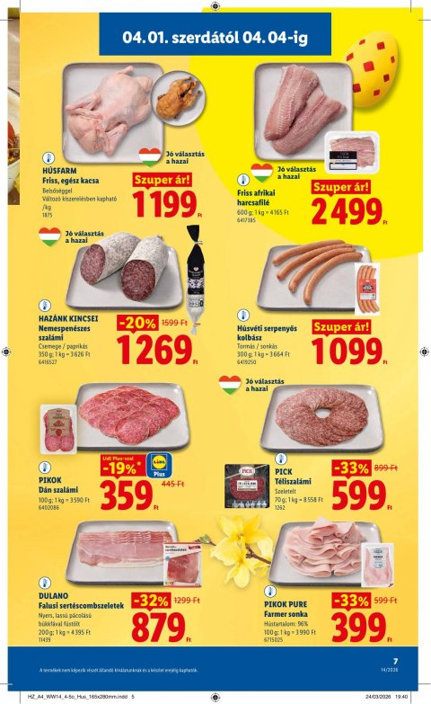 LIDL akciós újság