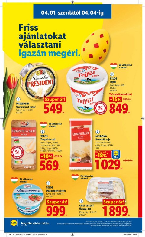 LIDL akciós újság