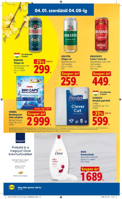 LIDL akciós újság