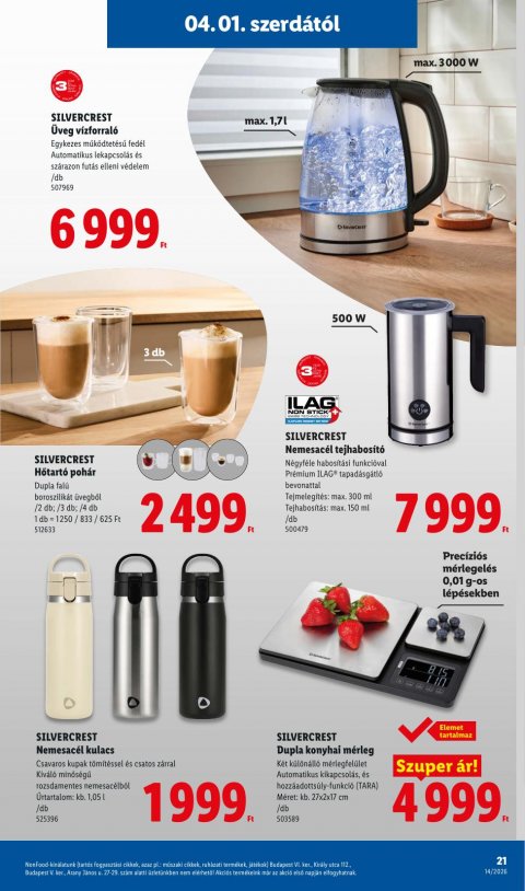 LIDL akciós újság