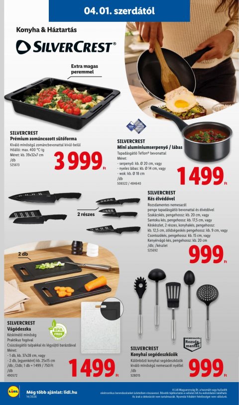 LIDL akciós újság