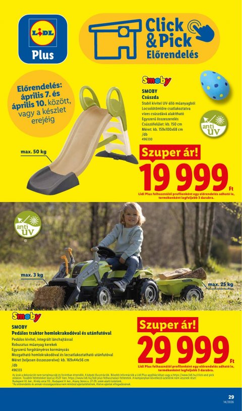 LIDL akciós újság