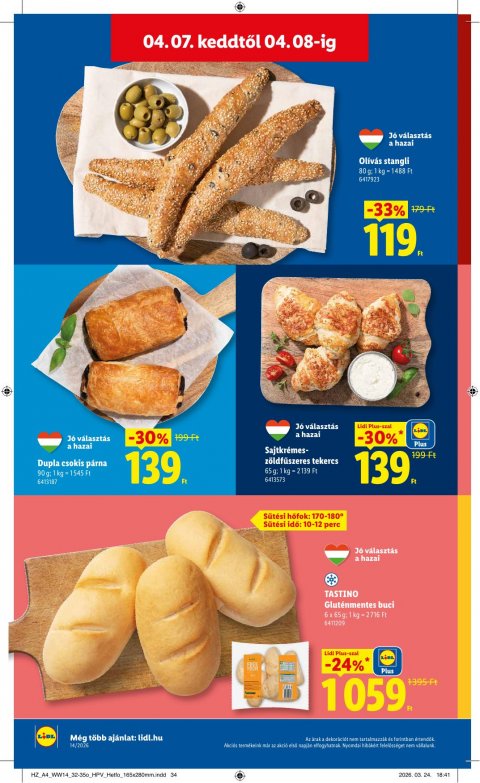 LIDL akciós újság