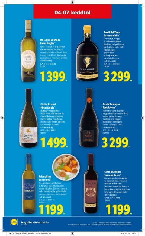 LIDL akciós újság