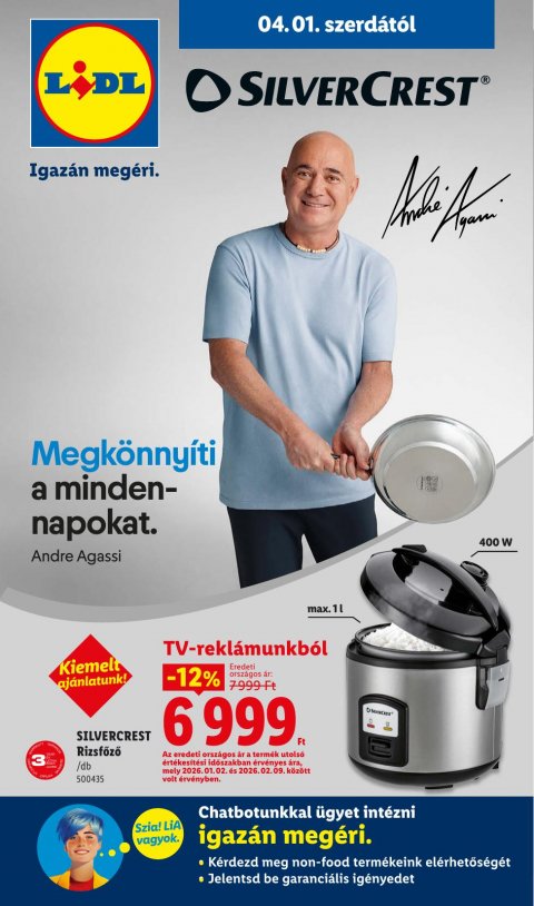 LIDL Nonfood akciós újság od 1. 4. 2026 do 1. 4. 2026