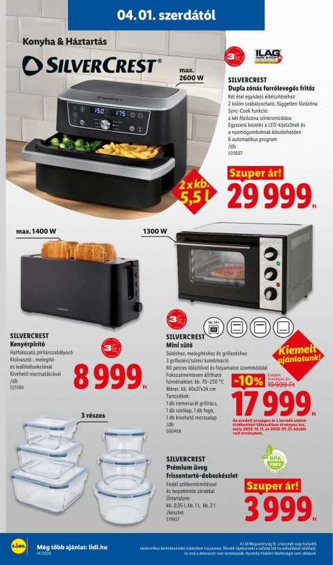 LIDL Nonfood akciós újság