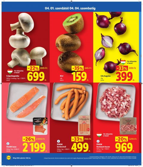 LIDL Regionális akciós újság