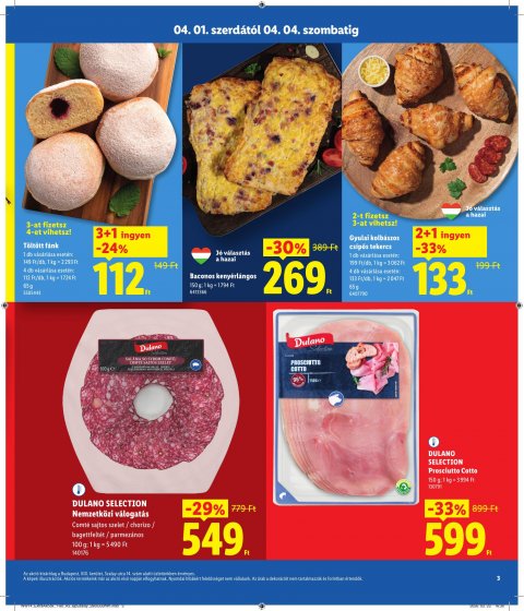 LIDL Regionális akciós újság