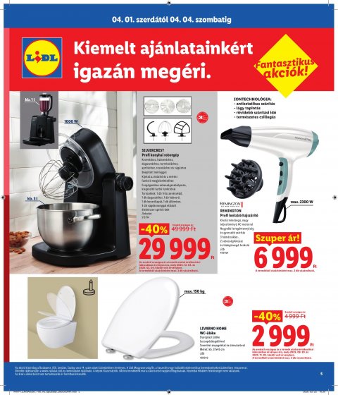 LIDL Regionális akciós újság