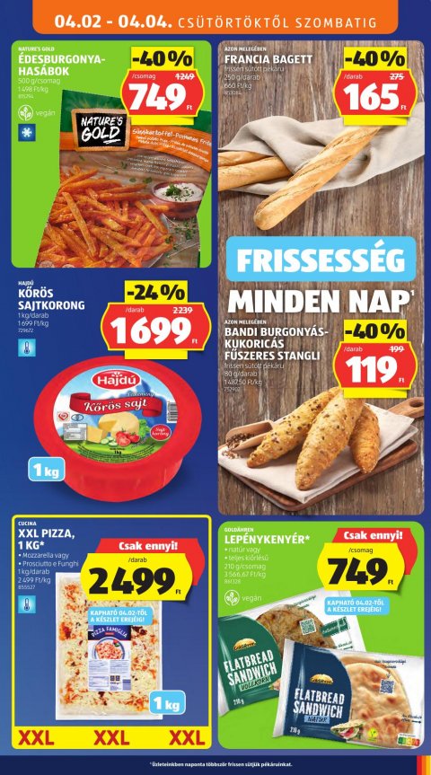 ALDI akciós újság