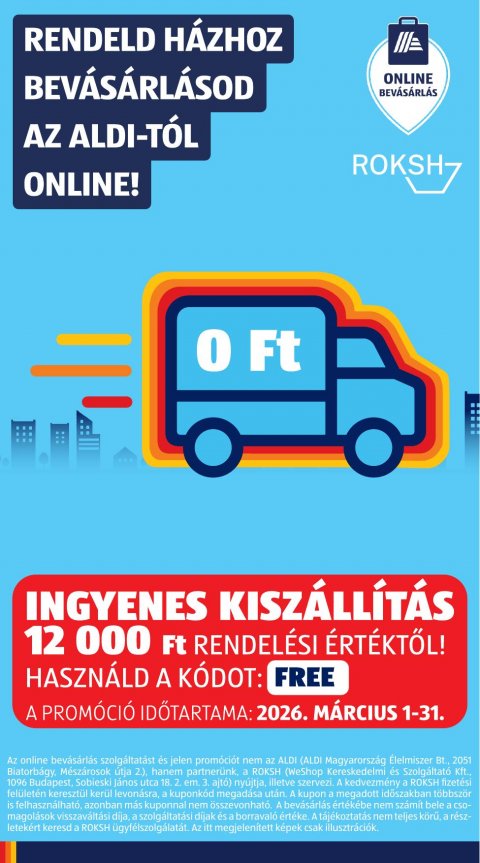 ALDI akciós újság
