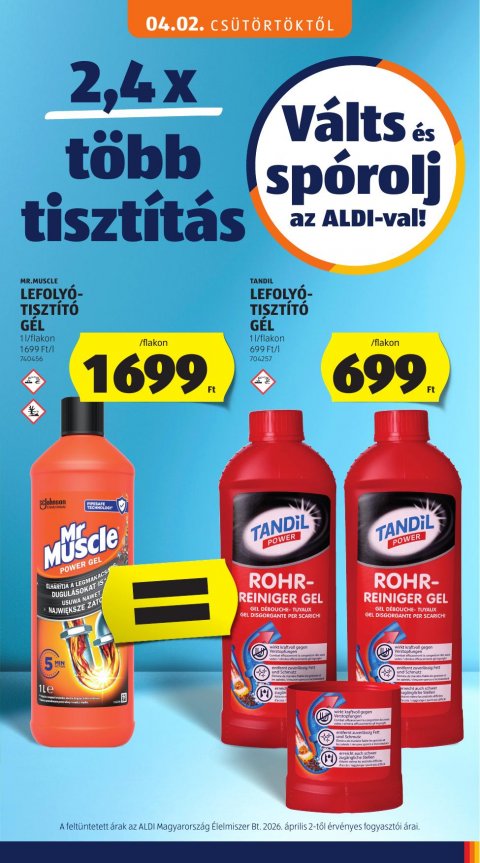 ALDI akciós újság