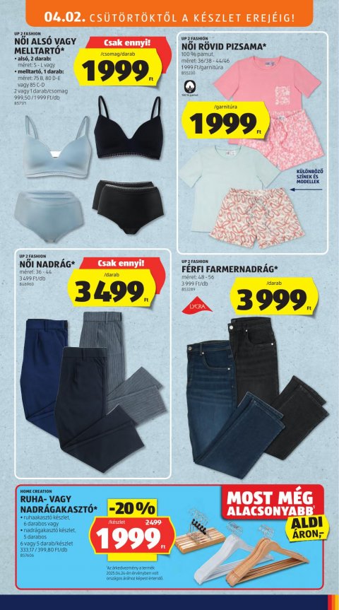 ALDI akciós újság