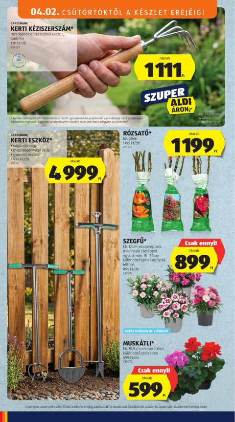 ALDI akciós újság