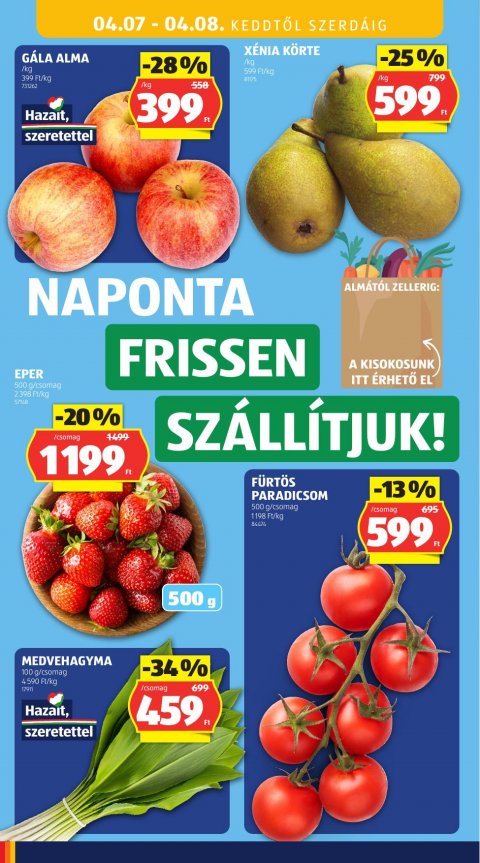ALDI akciós újság