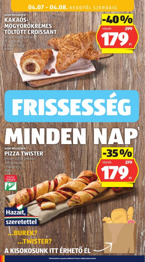 ALDI akciós újság