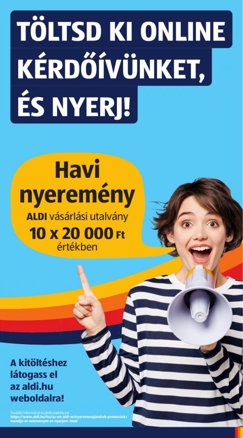 ALDI akciós újság