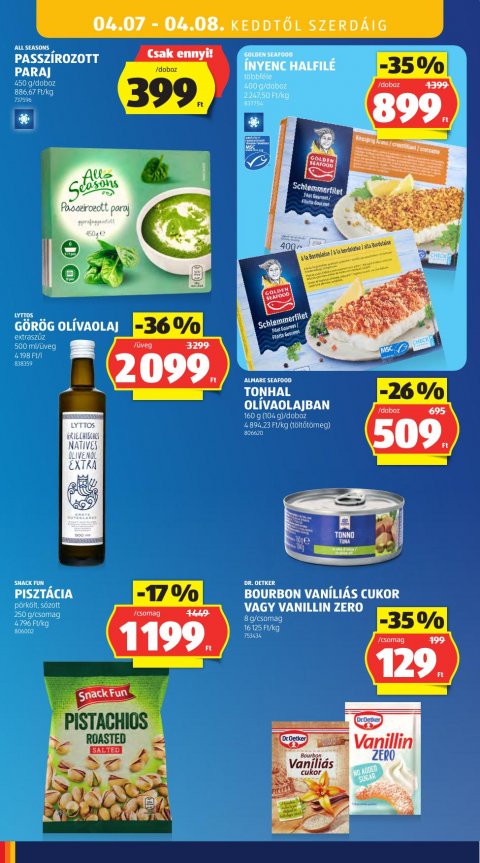 ALDI akciós újság