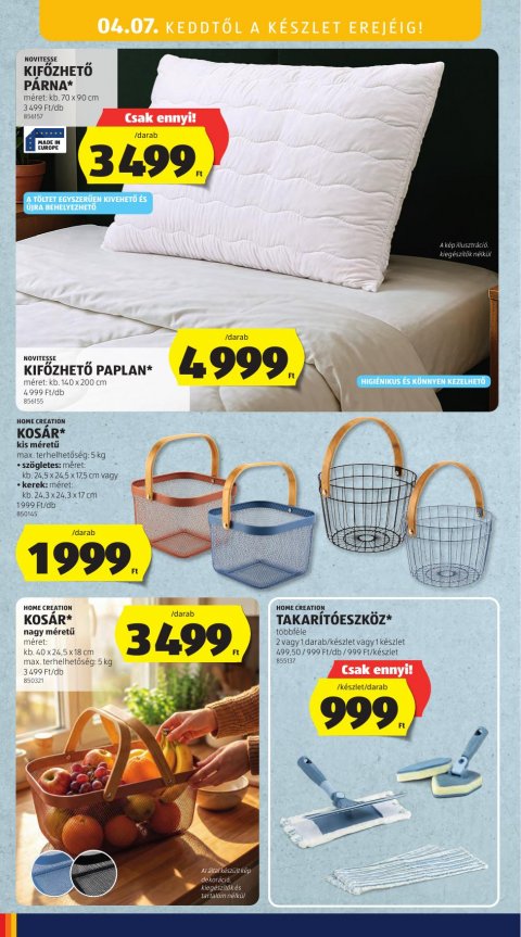 ALDI akciós újság