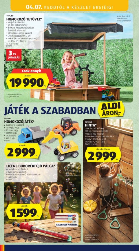 ALDI akciós újság