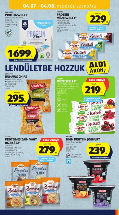 ALDI akciós újság