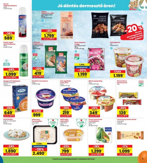 INTERSPAR akciós újság 