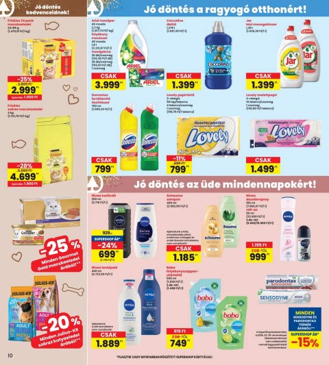 INTERSPAR akciós újság 