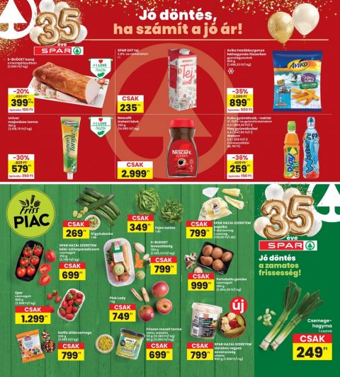 INTERSPAR akciós újság 