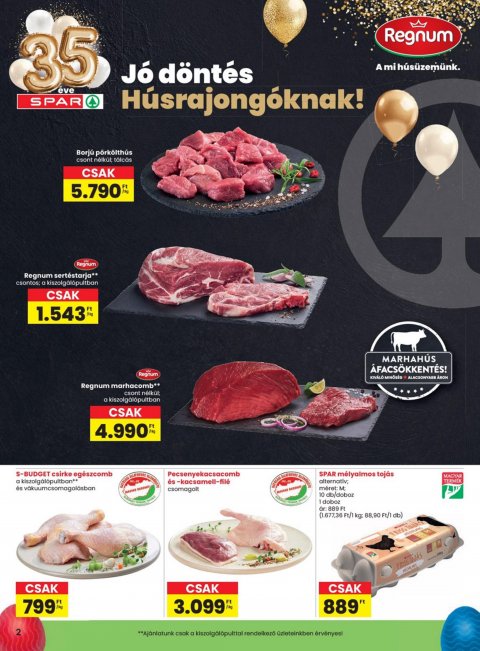 SPAR akciós újság