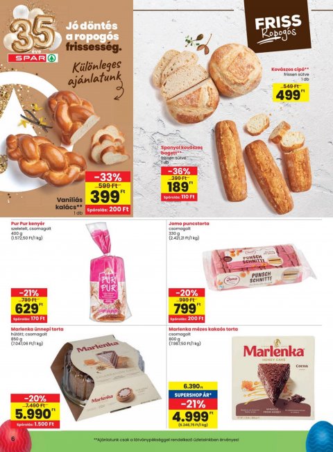 SPAR akciós újság