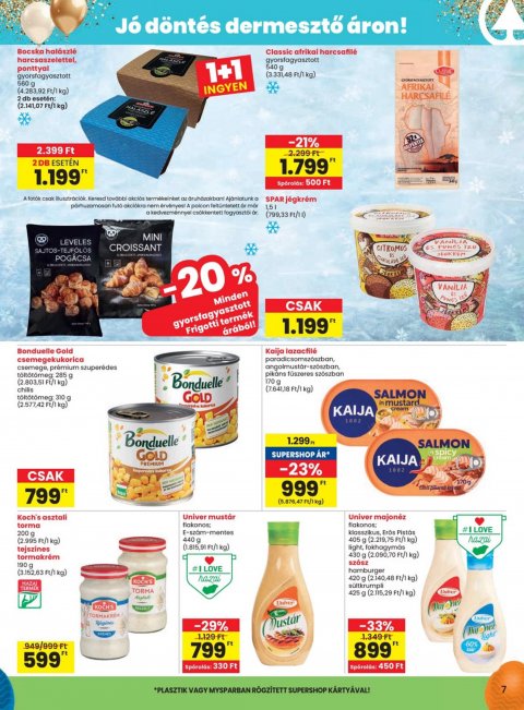 SPAR akciós újság