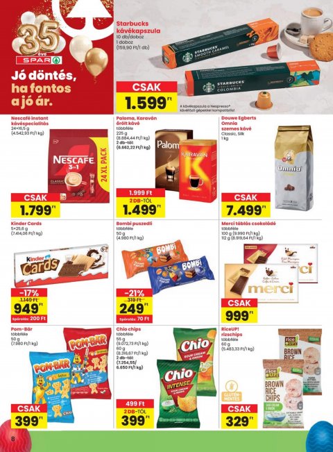 SPAR akciós újság