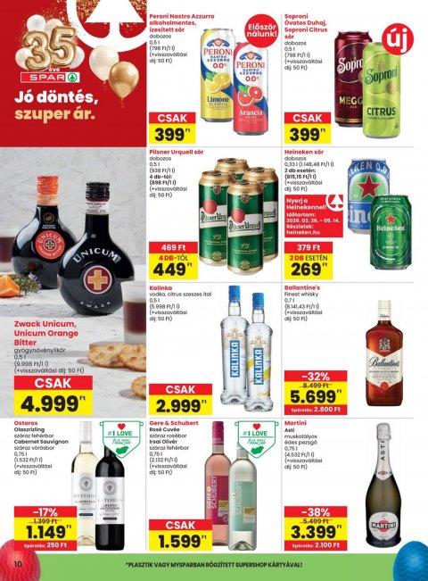SPAR akciós újság