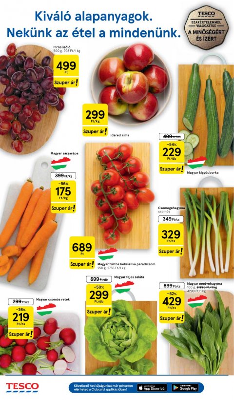 TESCO Hipermarket akciós újság