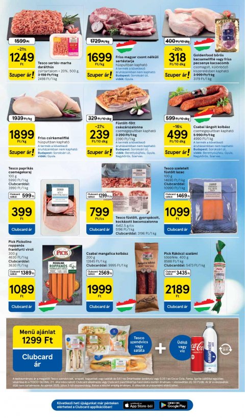 TESCO Hipermarket akciós újság