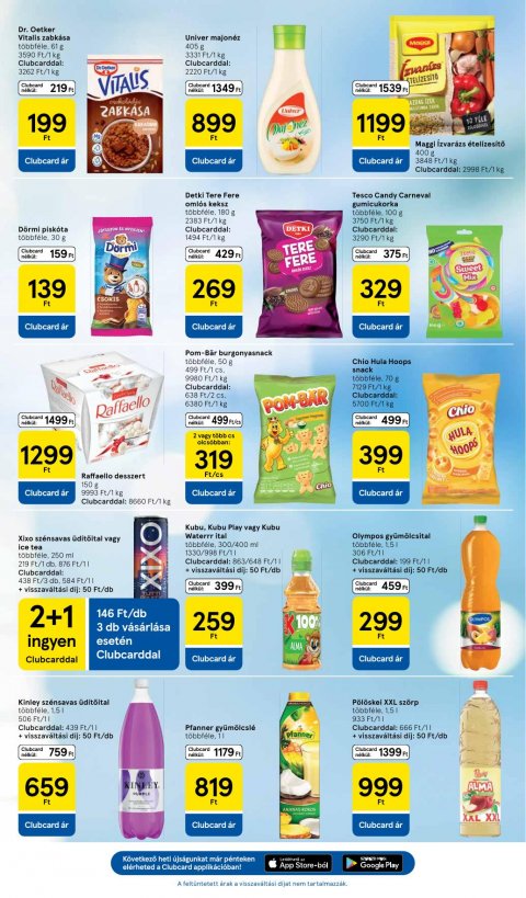 TESCO Hipermarket akciós újság