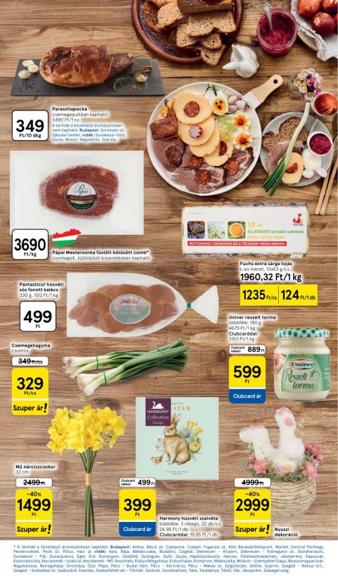 TESCO Hipermarket akciós újság