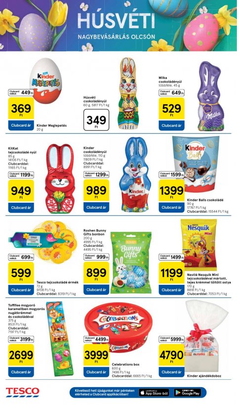 TESCO Hipermarket akciós újság