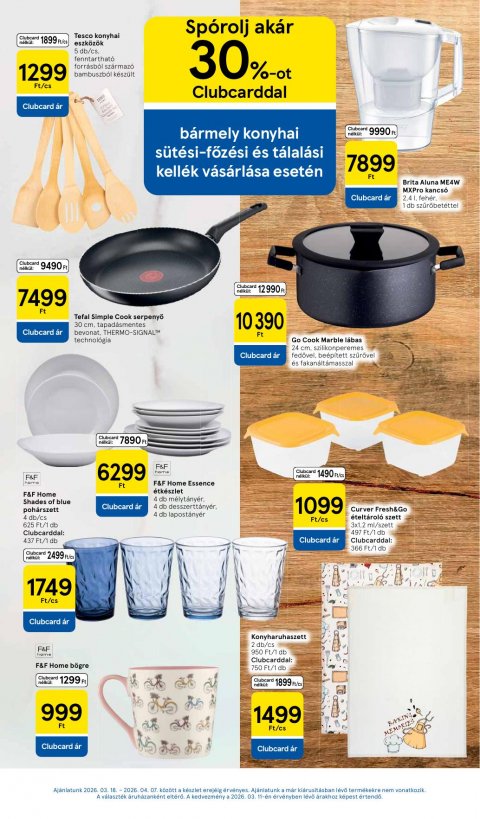 TESCO Hipermarket akciós újság