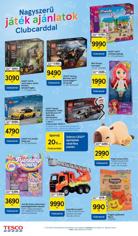 TESCO Hipermarket akciós újság