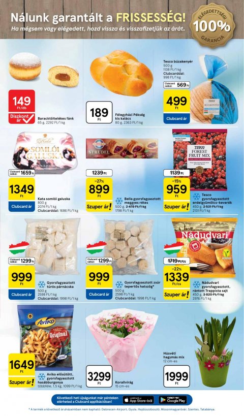 TESCO Hipermarket akciós újság