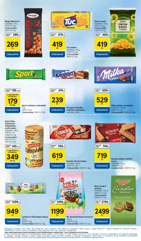 TESCO Hipermarket akciós újság