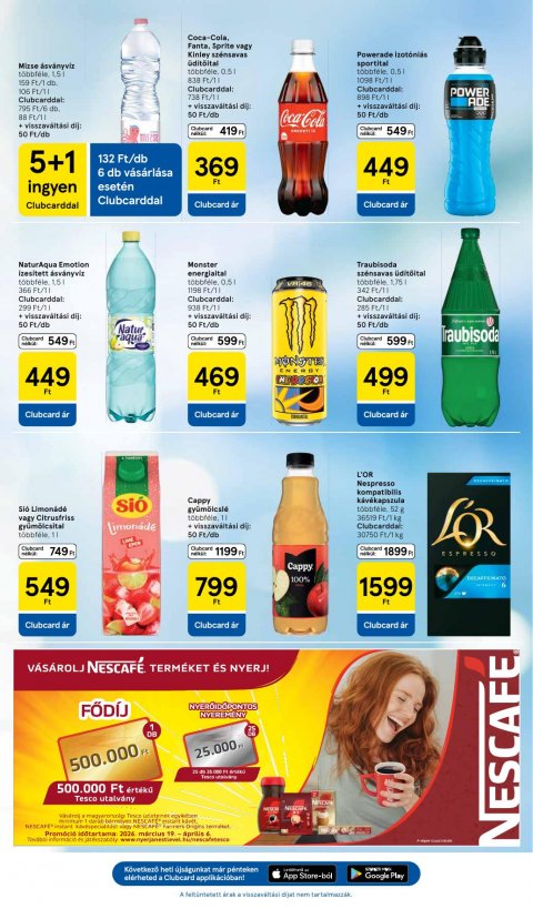 TESCO Hipermarket akciós újság