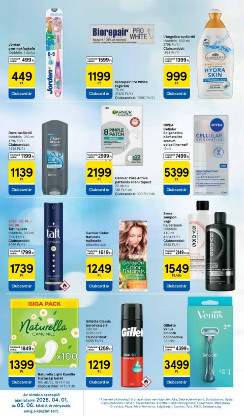 TESCO Hipermarket akciós újság