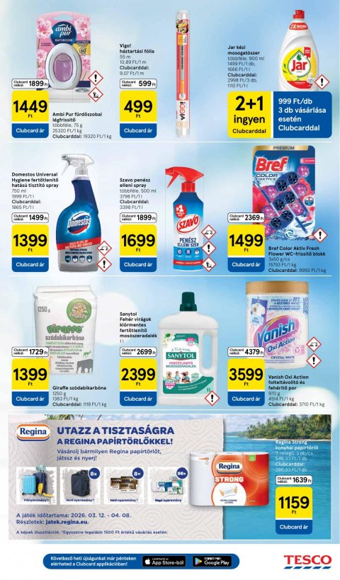 TESCO Hipermarket akciós újság