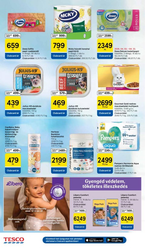 TESCO Hipermarket akciós újság