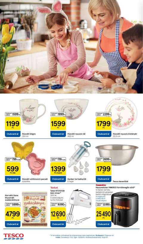 TESCO Hipermarket akciós újság