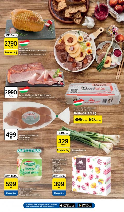 TESCO Szupermarket akciós újság