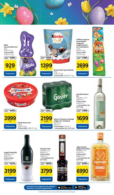 TESCO Szupermarket akciós újság