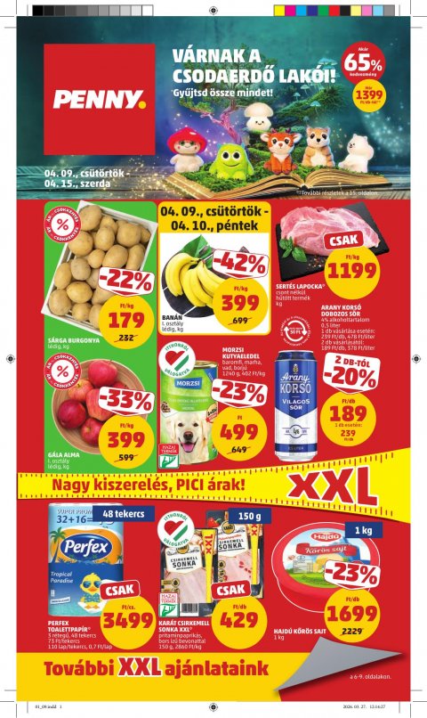 PENNY akciós újság od 9. 4. 2026 do 15. 4. 2026